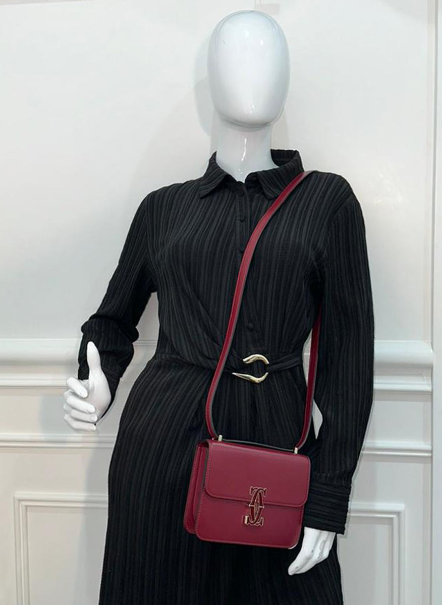 Cartier Cherry Red C De Cartier Mini Shoulder Bag