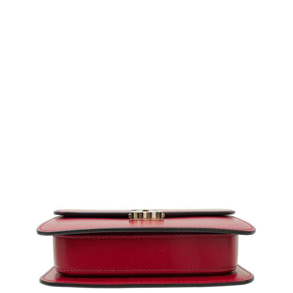 Cartier Cherry Red C De Cartier Mini Shoulder Bag
