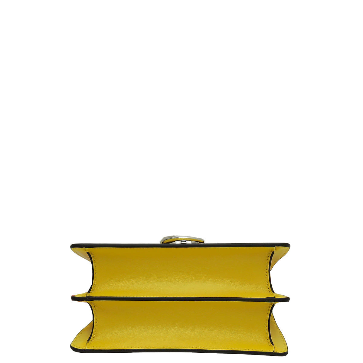 Cartier Yellow Panthere De Cartier Top Handle Mini Bag