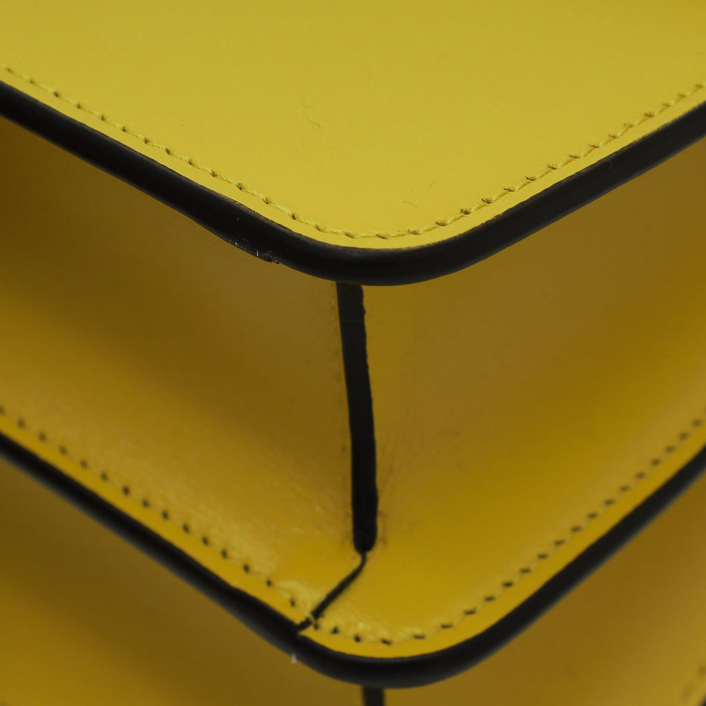 Cartier Yellow Panthere De Cartier Top Handle Mini Bag