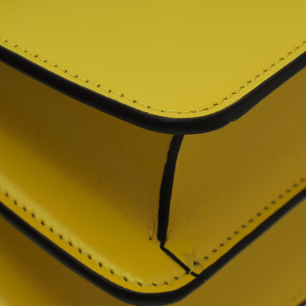 Cartier Yellow Panthere De Cartier Top Handle Mini Bag