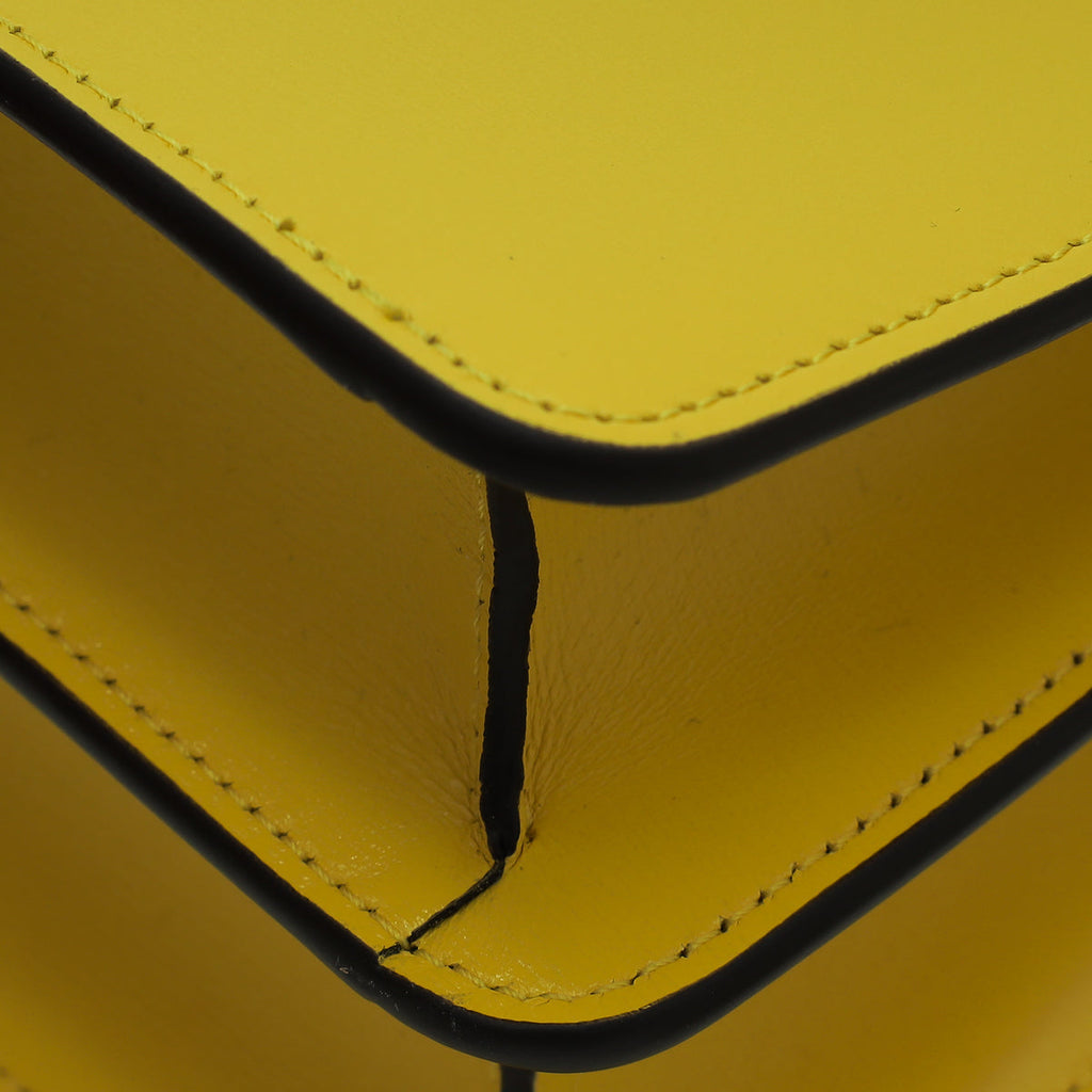 Cartier Yellow Panthere De Cartier Top Handle Mini Bag