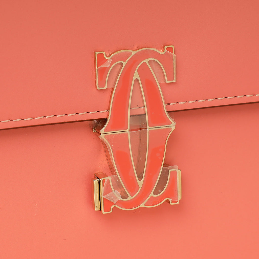Cartier Light Coral C De Cartier Mini Shoulder Bag