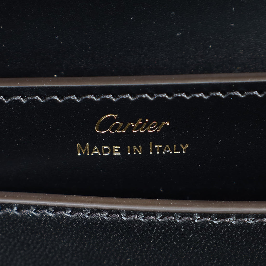 Cartier Black C De Cartier East-West Bag