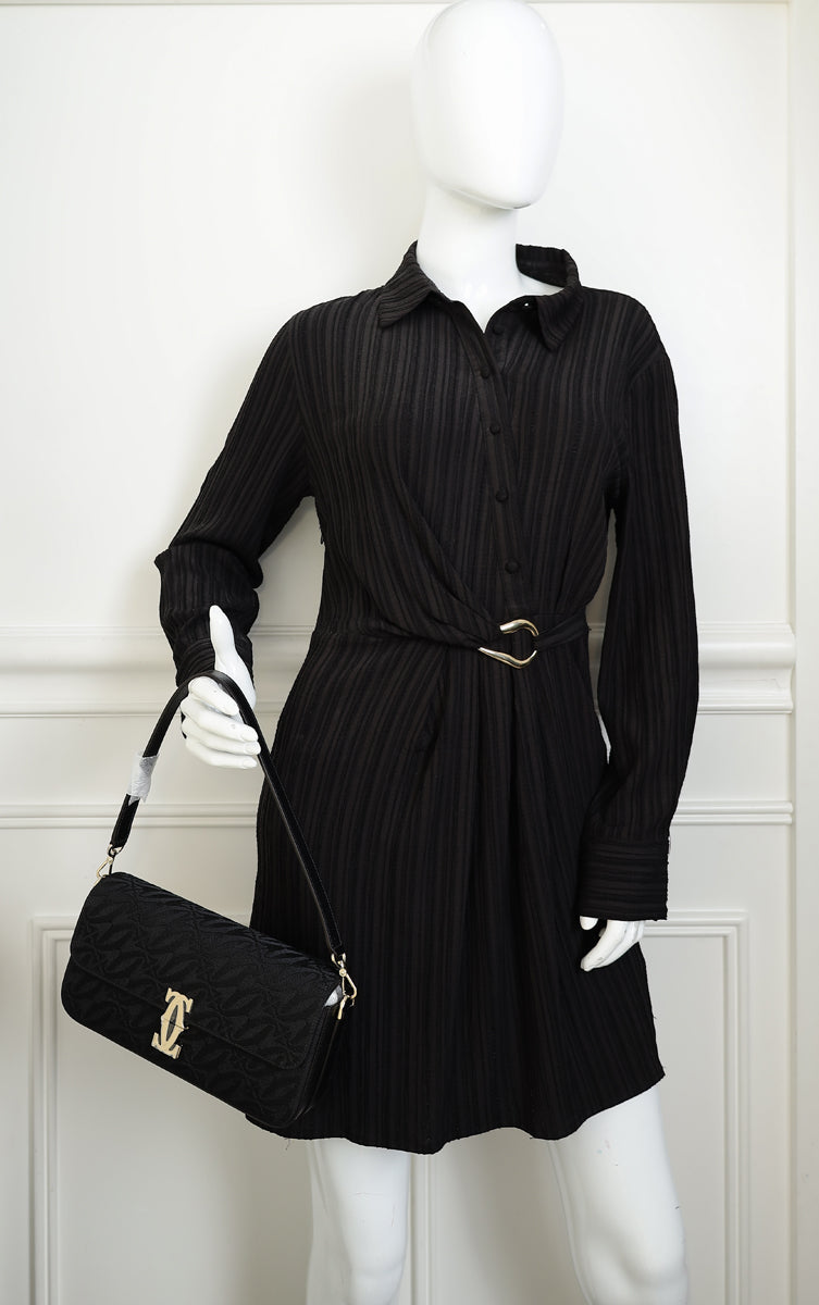 Cartier Black C De Cartier East-West Bag