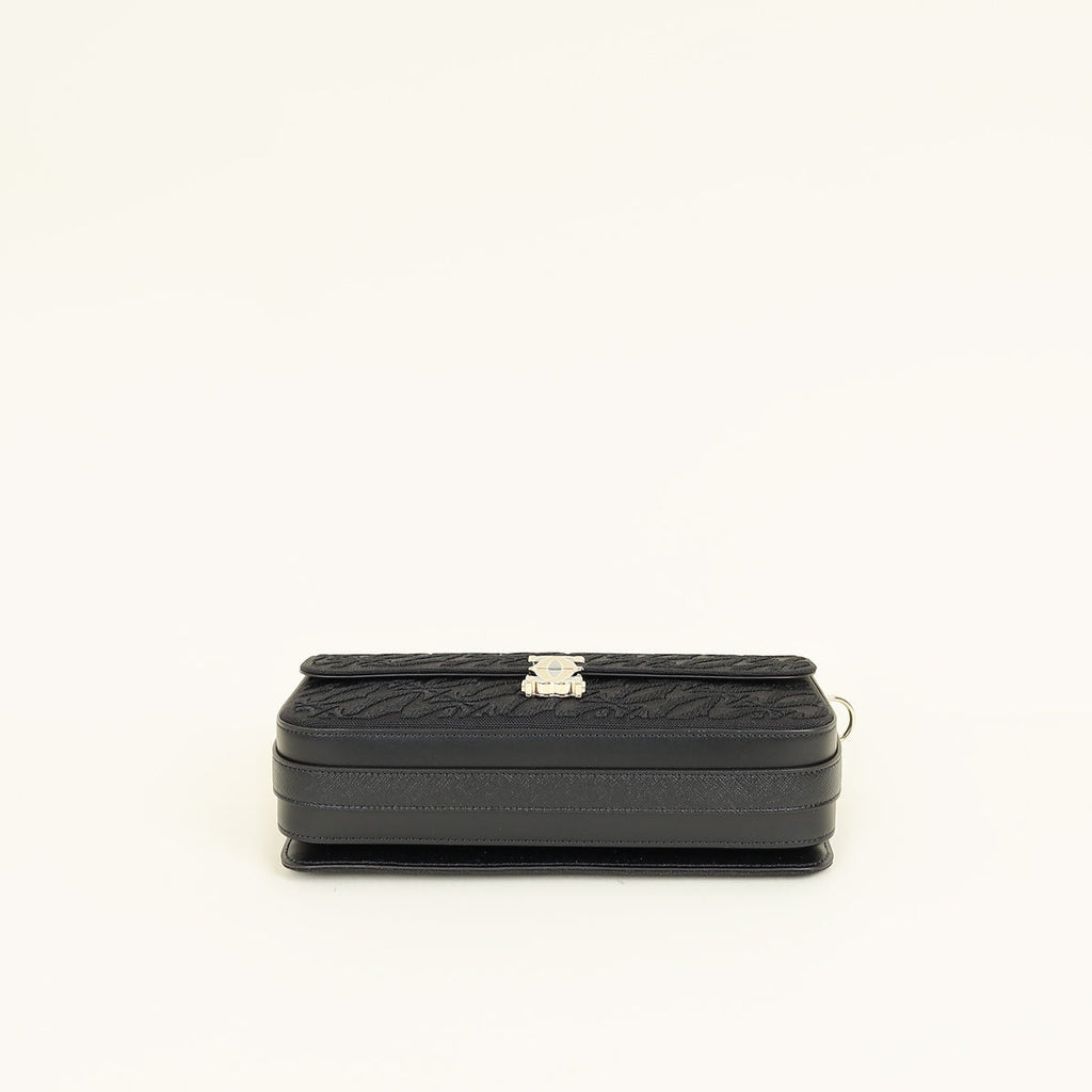 Cartier Black C De Cartier East-West Bag
