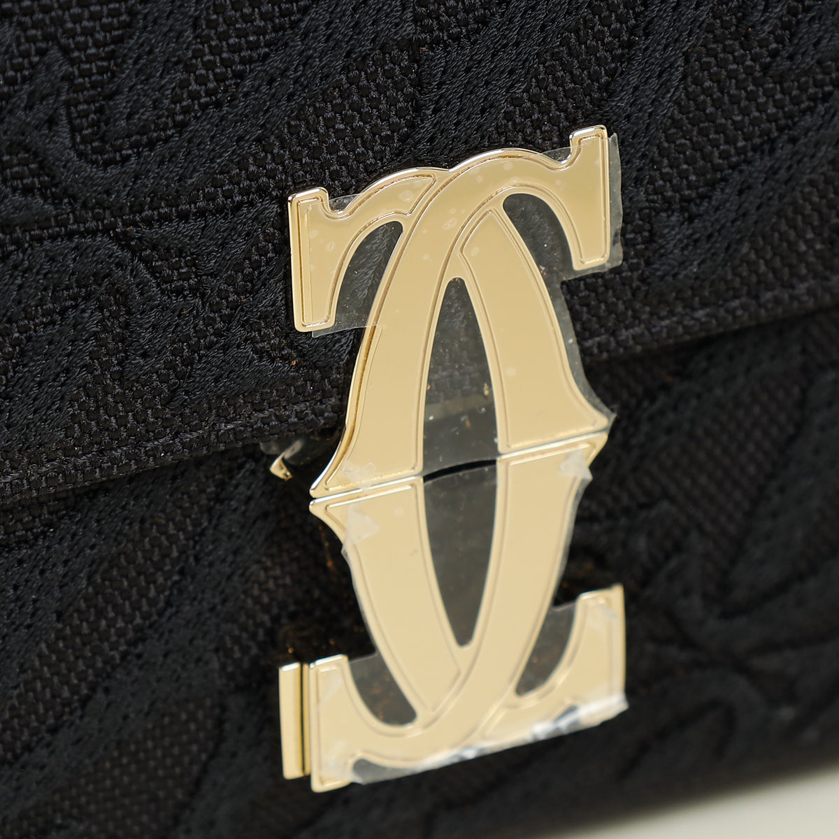 Cartier Black C De Cartier East-West Bag