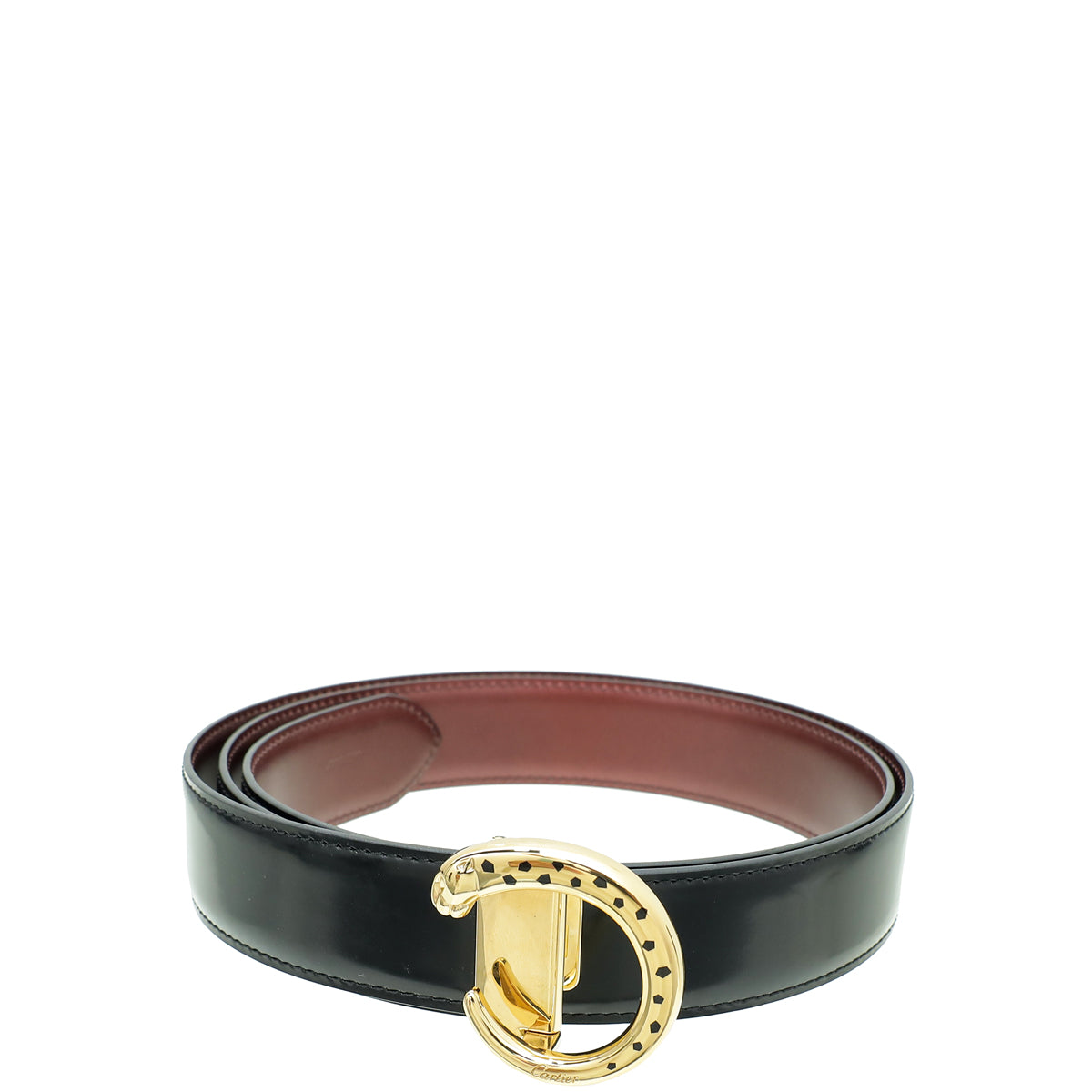 Cartier Bicolor Panthere De Cartier Reversible Belt