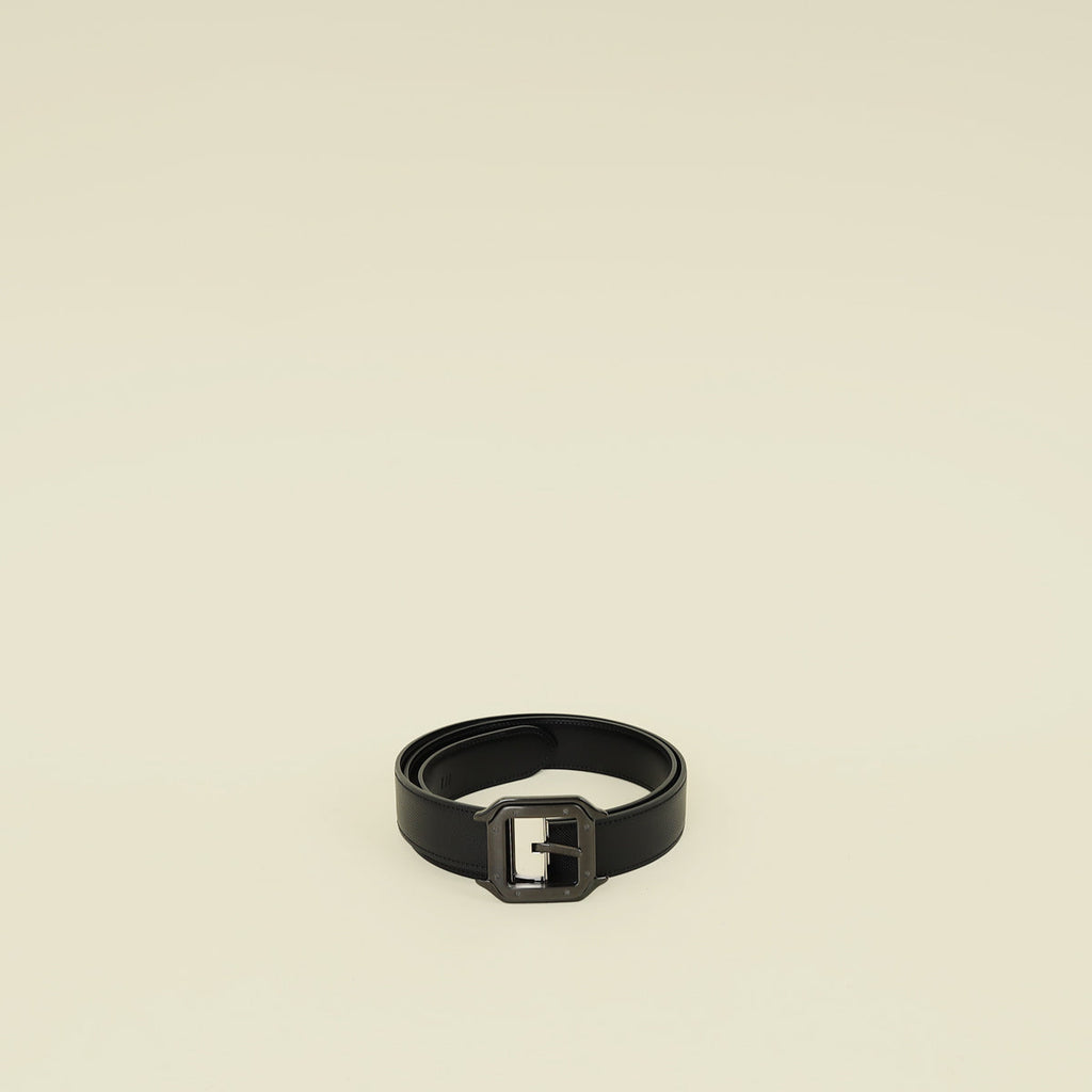 Cartier Black Reversible Santos De Cartier Belt