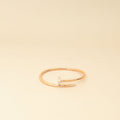 Cartier 18K Rose Gold Diamond Juste Un Clou Classic Bracelet 17