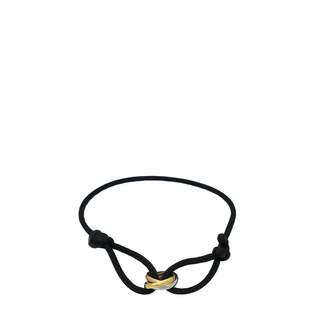 Cartier 18K Trinity Tri Gold Cord Bracelet