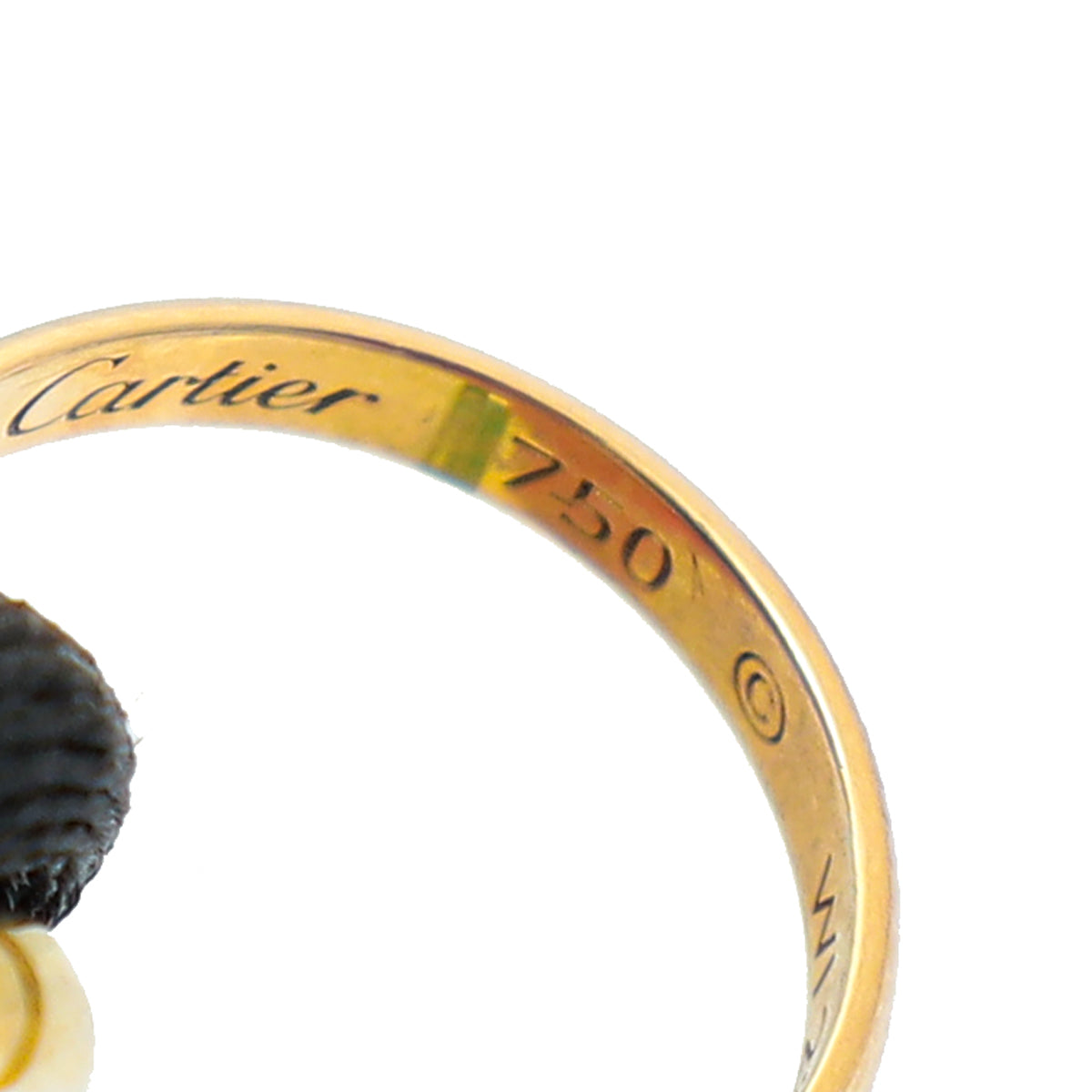 Cartier 18K Trinity Tri Gold Cord Bracelet