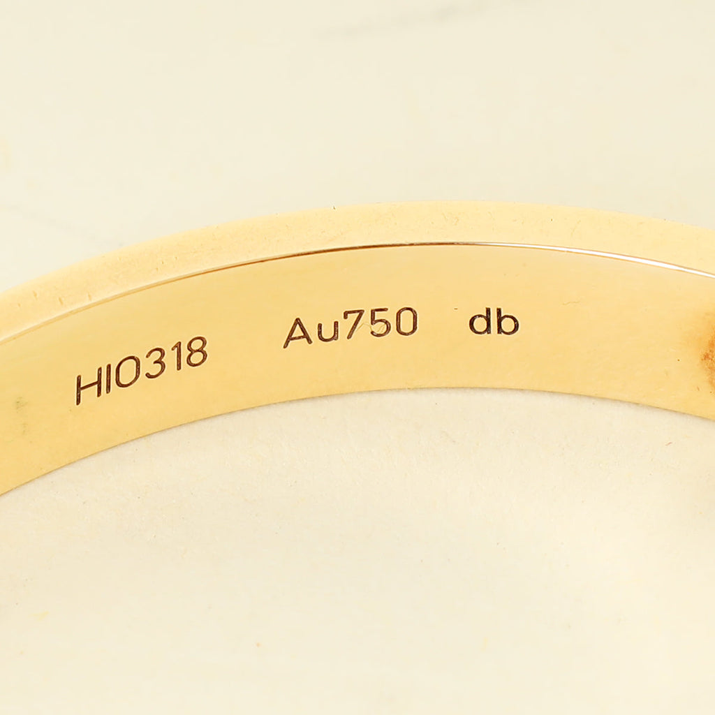 Cartier 18K Yellow Gold Love Classic Bracelet 17