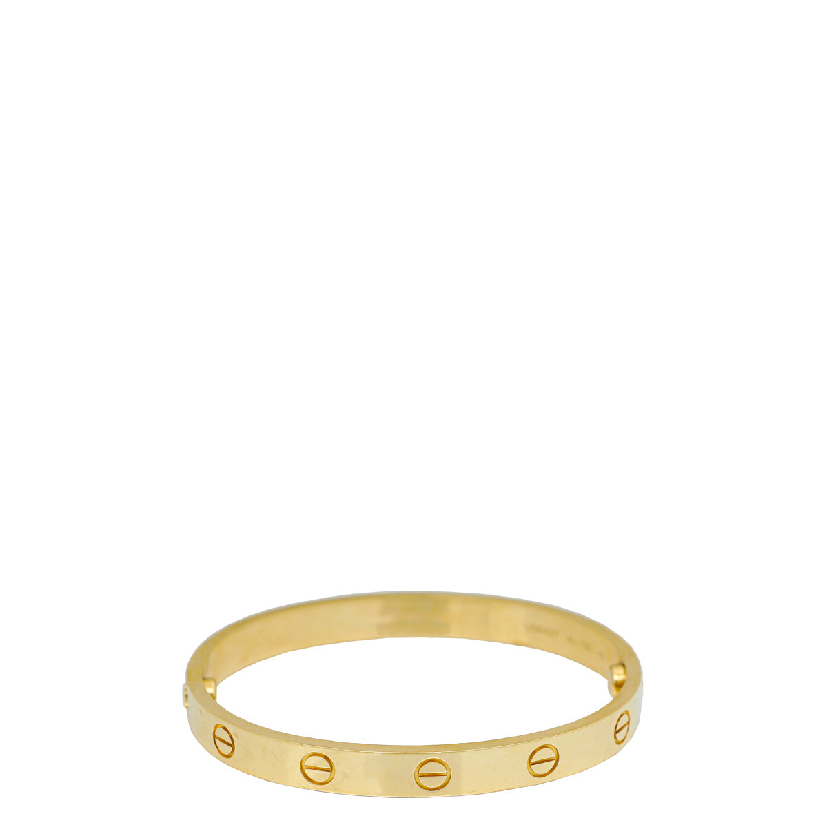 Cartier 18K Yellow Gold Love Classic Bracelet 16