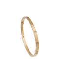 Cartier 18K Pink Gold Small Model Love Bracelet 17