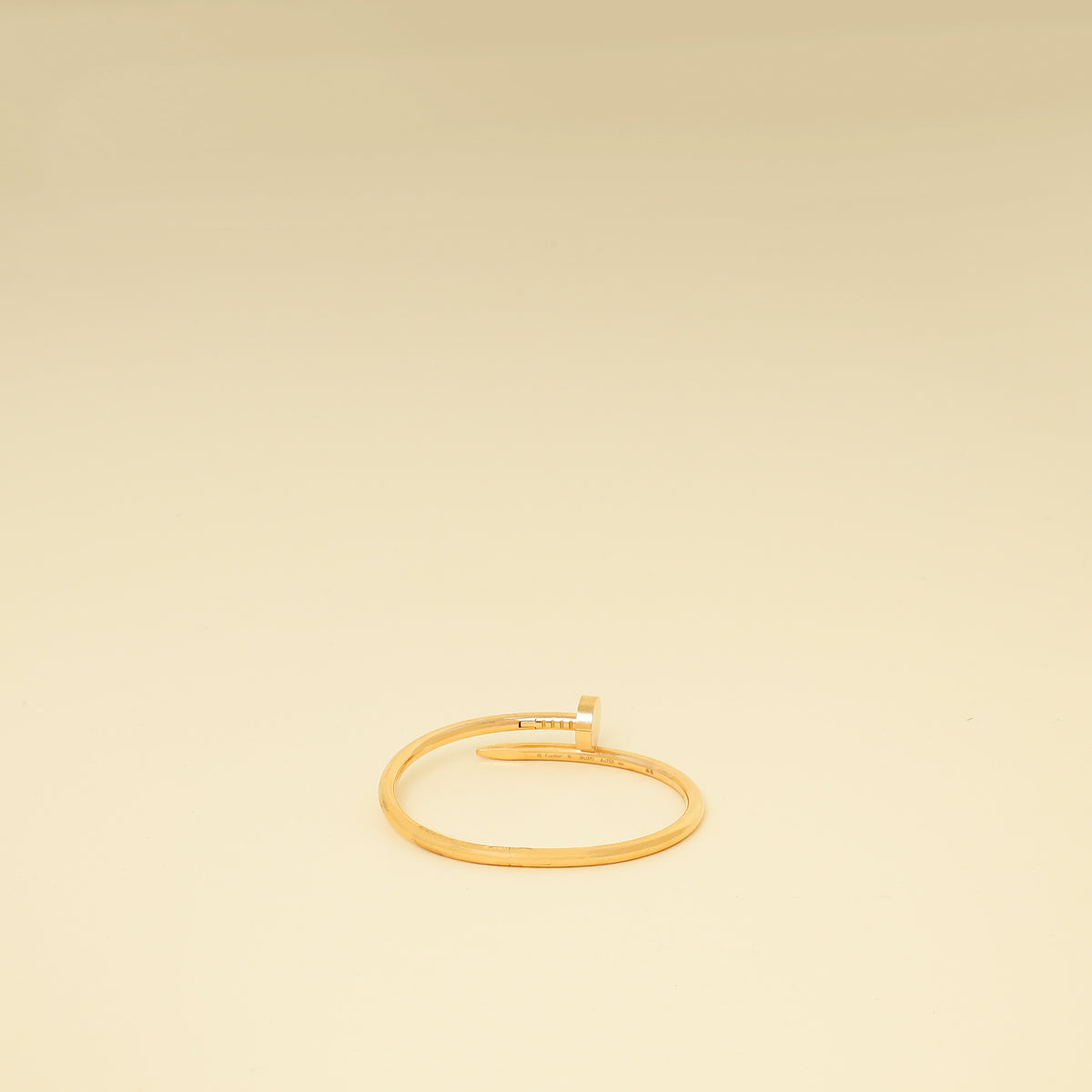 Cartier 18K Rose Gold Classic Model Juste Un Clou 3.5mm Bracelet 16