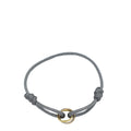 Cartier 18K Trinity Gold Three Colors Cord Bracelet