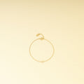 Cartier 18K Yellow Gold Diamond D'Amour Mini Model Bracelet