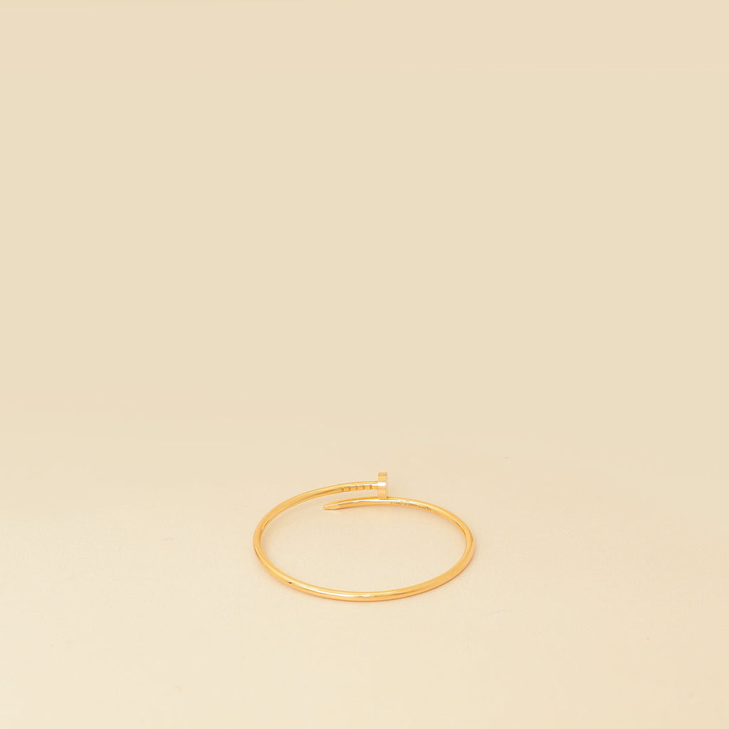 Cartier 18K Rose Gold Juste Un CLou Small Model Bracelet 16