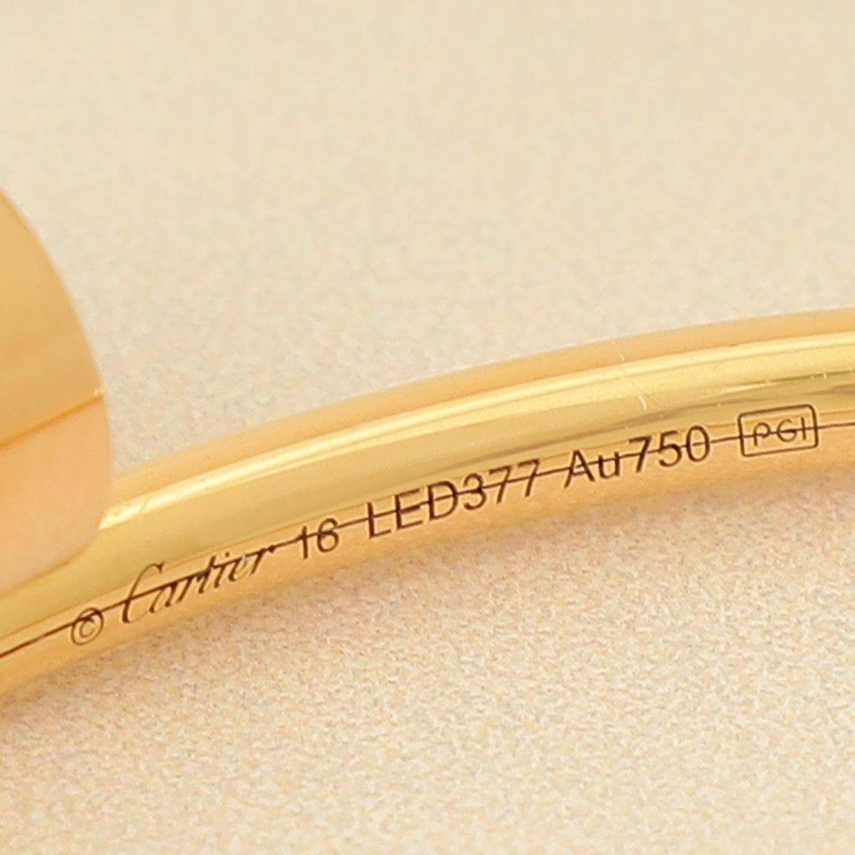 Cartier 18K Rose Gold Juste Un CLou Small Model Bracelet 16