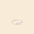 Cartier 18K White Gold Diamonds Classic Model Juste Un CLou Bracelet 15