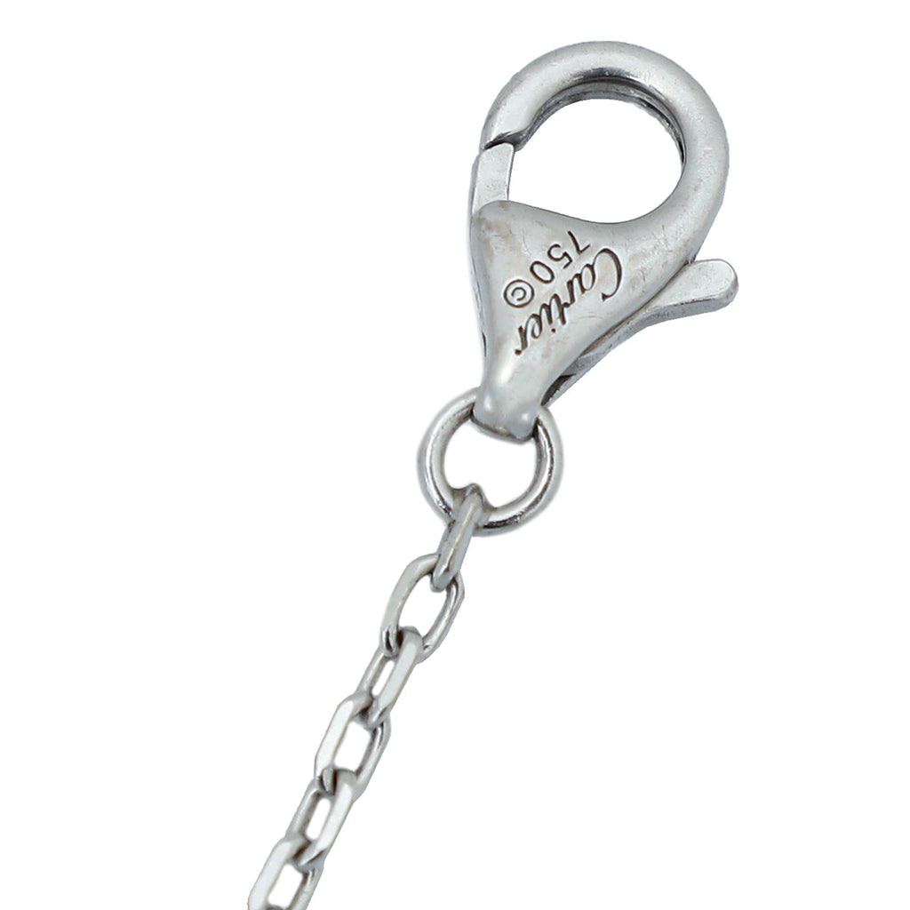Cartier 18K White Gold Diamond D'Amour XS Bracelet