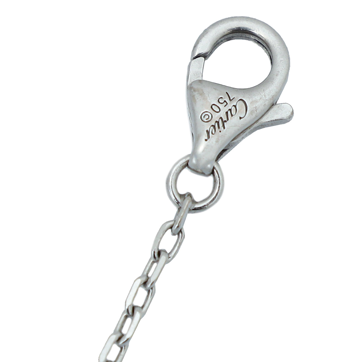 Cartier 18K White Gold Diamond D'Amour XS Bracelet