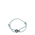 Cartier 18K White Gold 4 Diamond Black Ceramic Cord Love Bracelet
