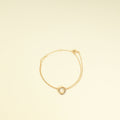 Cartier 18K Trinity Double Chain Bracelet
