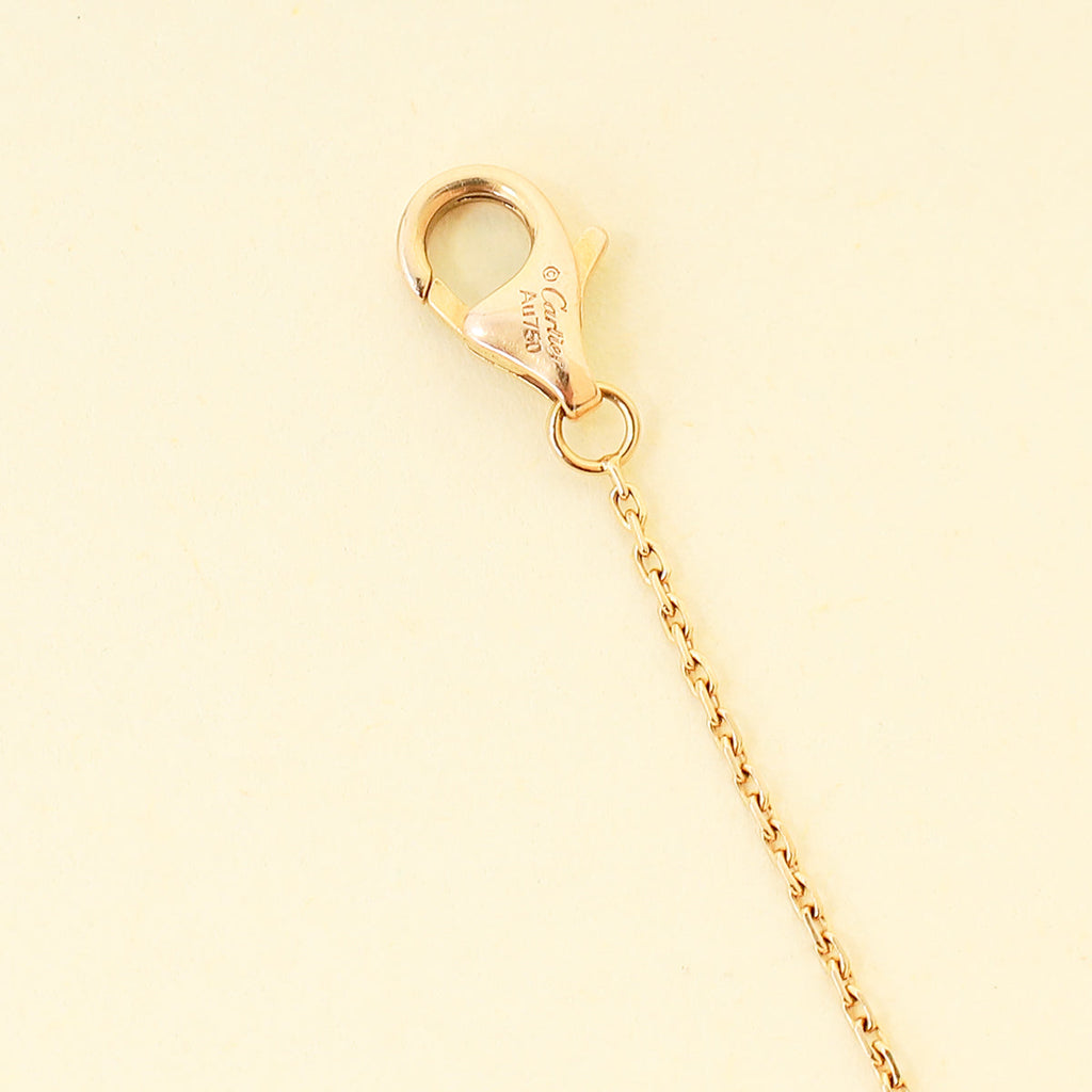 Cartier 18K Trinity Double Chain Bracelet