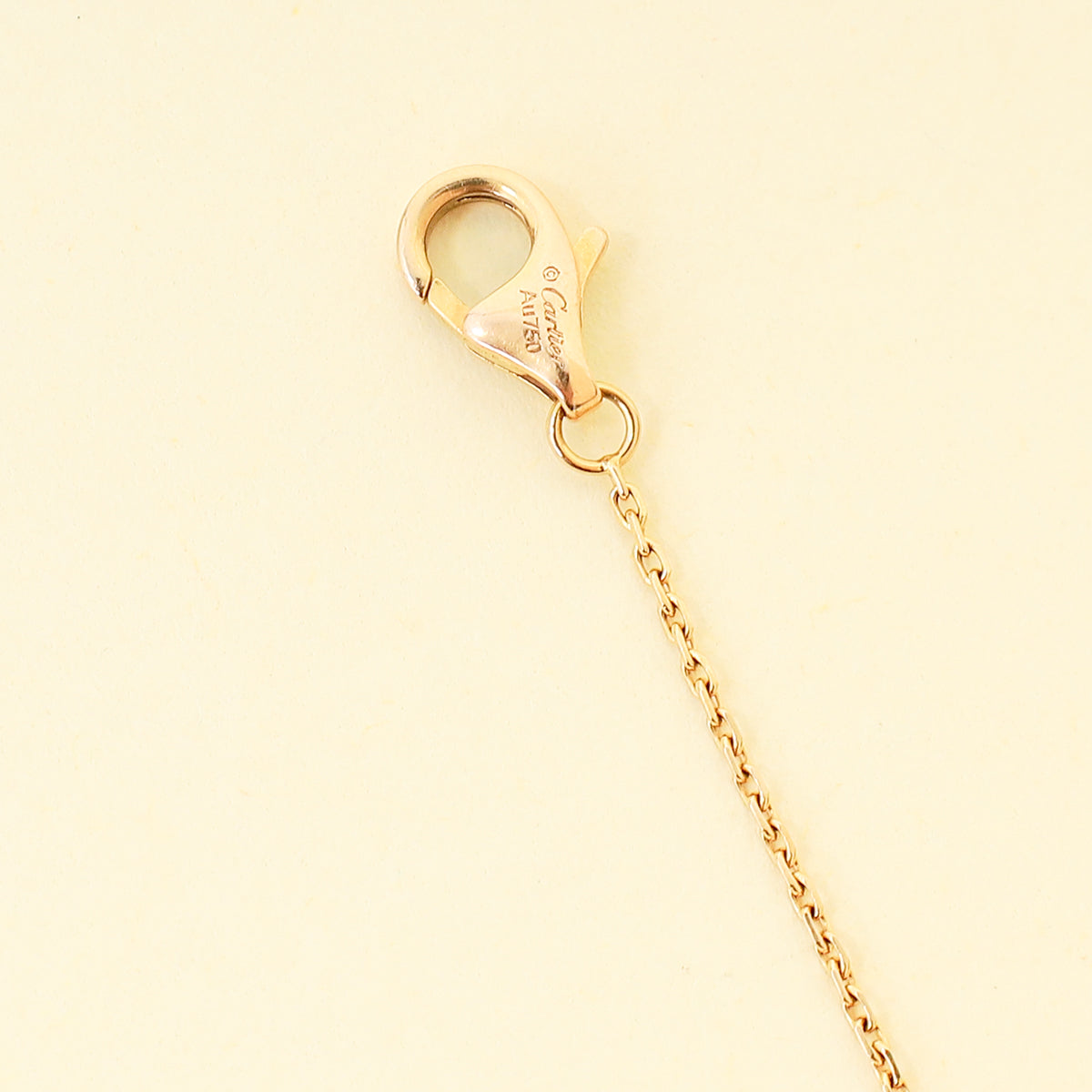 Cartier 18K Trinity Double Chain Bracelet