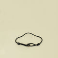 Cartier 18K Trinity White Gold Black Ceramic Cord Bracelet