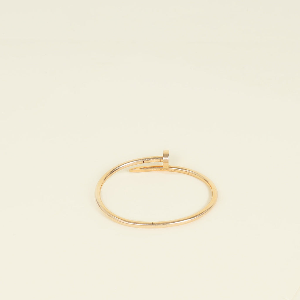 Cartier 18K Rose Gold Juste Un Clou Classic Bracelet 18