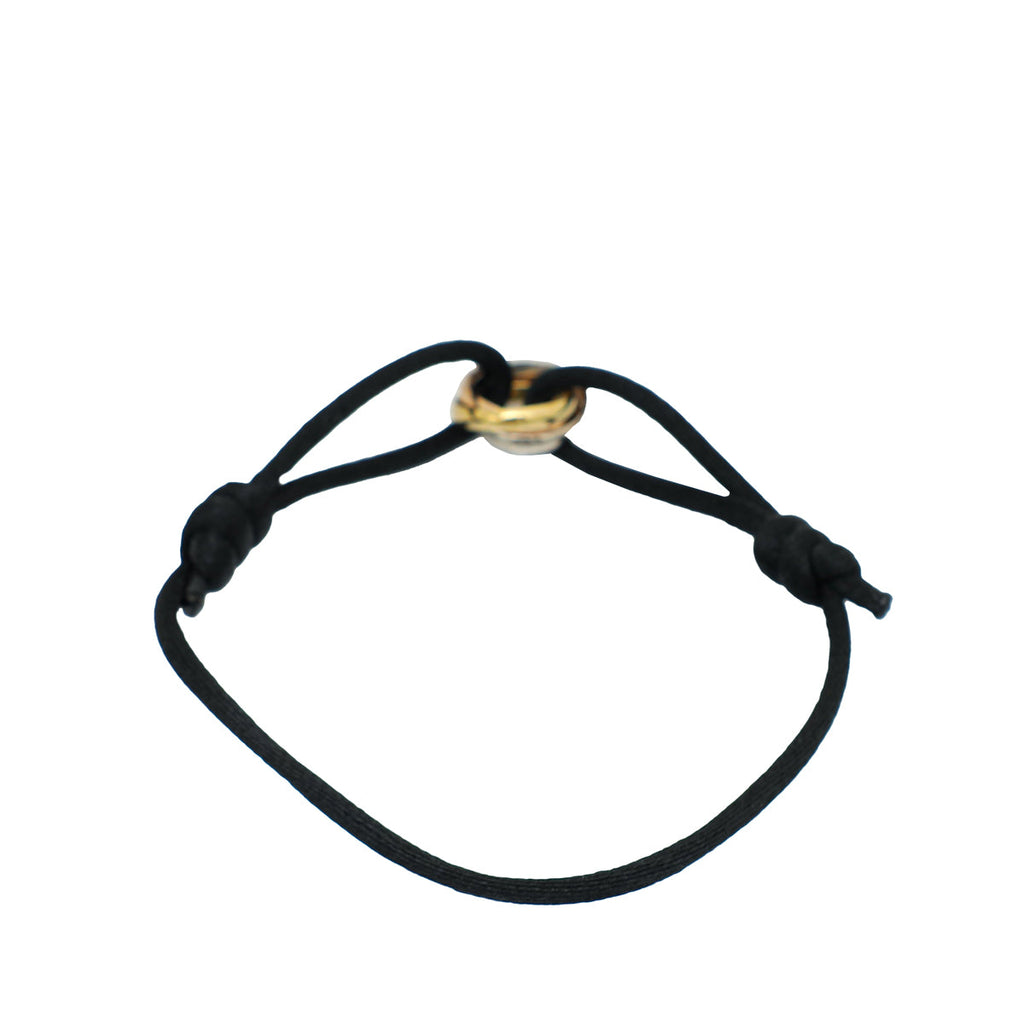 Cartier 18K Trinity Tricolor Gold Cord Bracelet