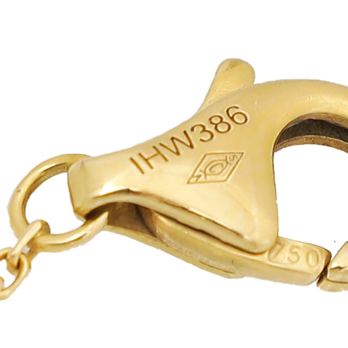 Cartier 18K Yellow Gold MOP Diamond Amulette De Cartier XS Model Bracelet