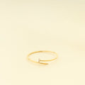 Cartier 18K Yellow Gold Juste Un Clou Diamond Small Model Bracelet 15