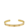 Cartier 18K Yellow Gold Love Cuff Bracelet 18