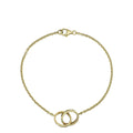 Cartier 18K Yellow Gold Love Hoops Bracelet