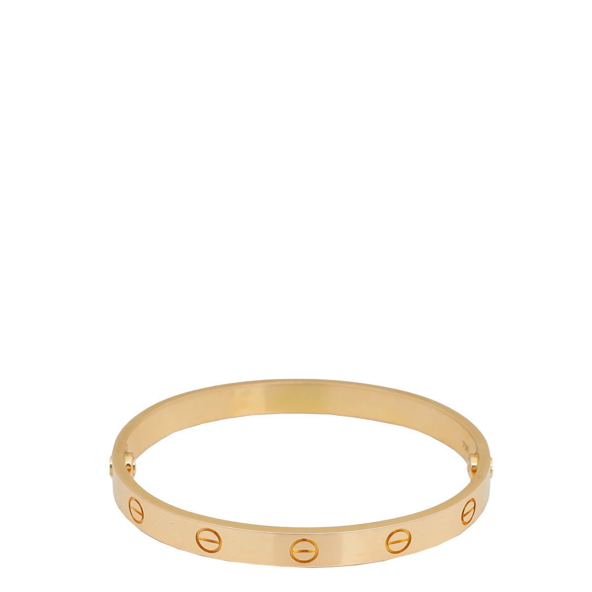Cartier 18K Rose Gold Love Classic Bracelet 17