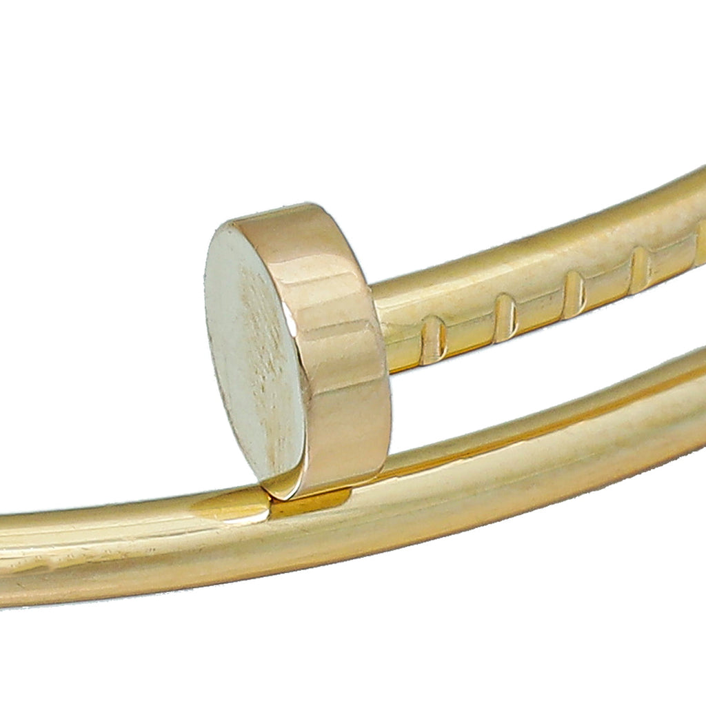 Cartier 18K Pink Gold Small Model Juste Un Clou Bracelet 18