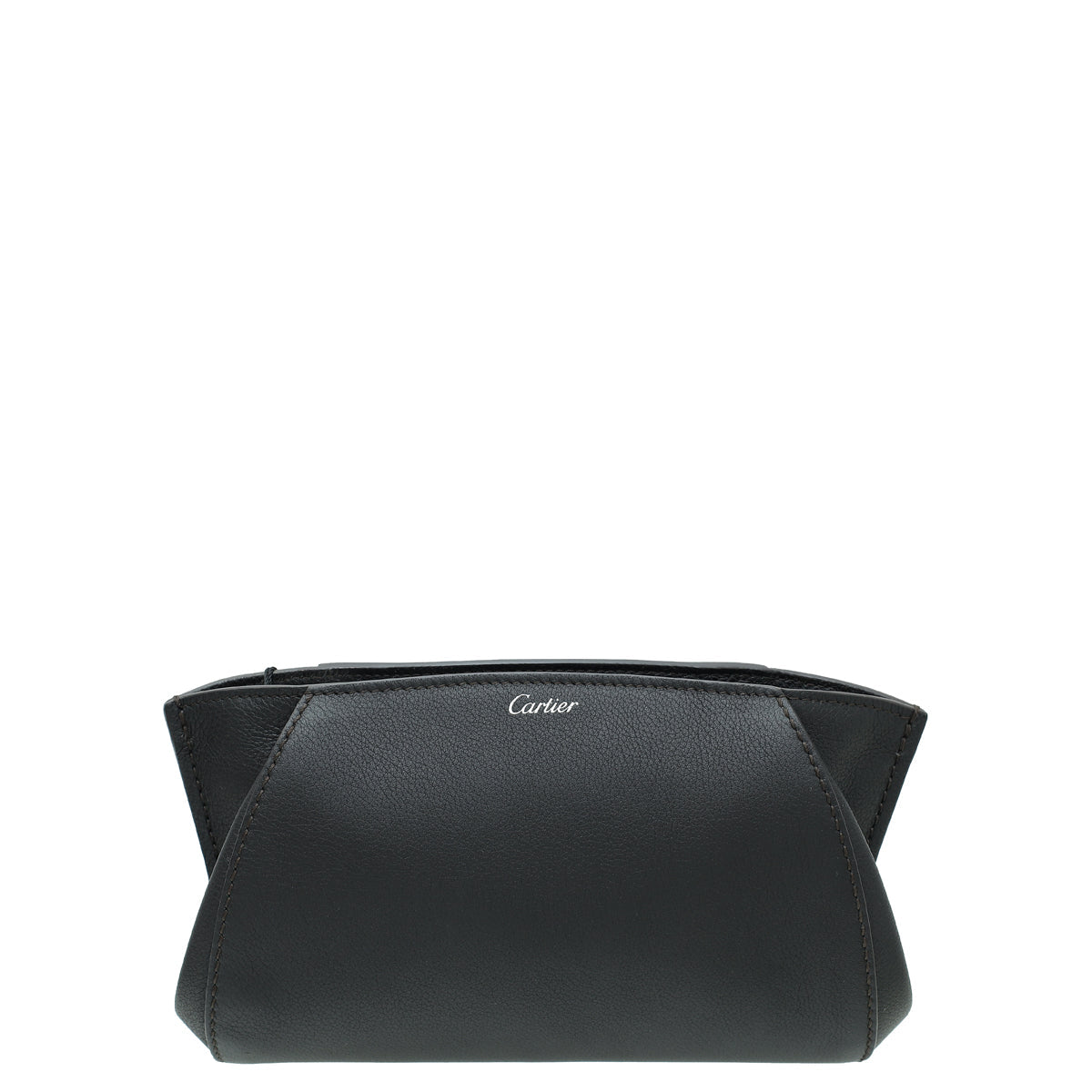 Cartier Black C De Cartier Small Clutch