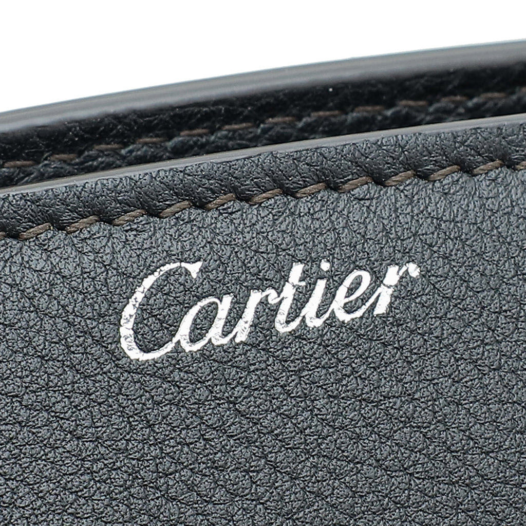 Cartier Black C De Cartier Small Clutch
