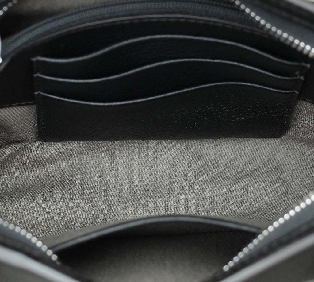 Cartier Black C De Cartier Small Clutch