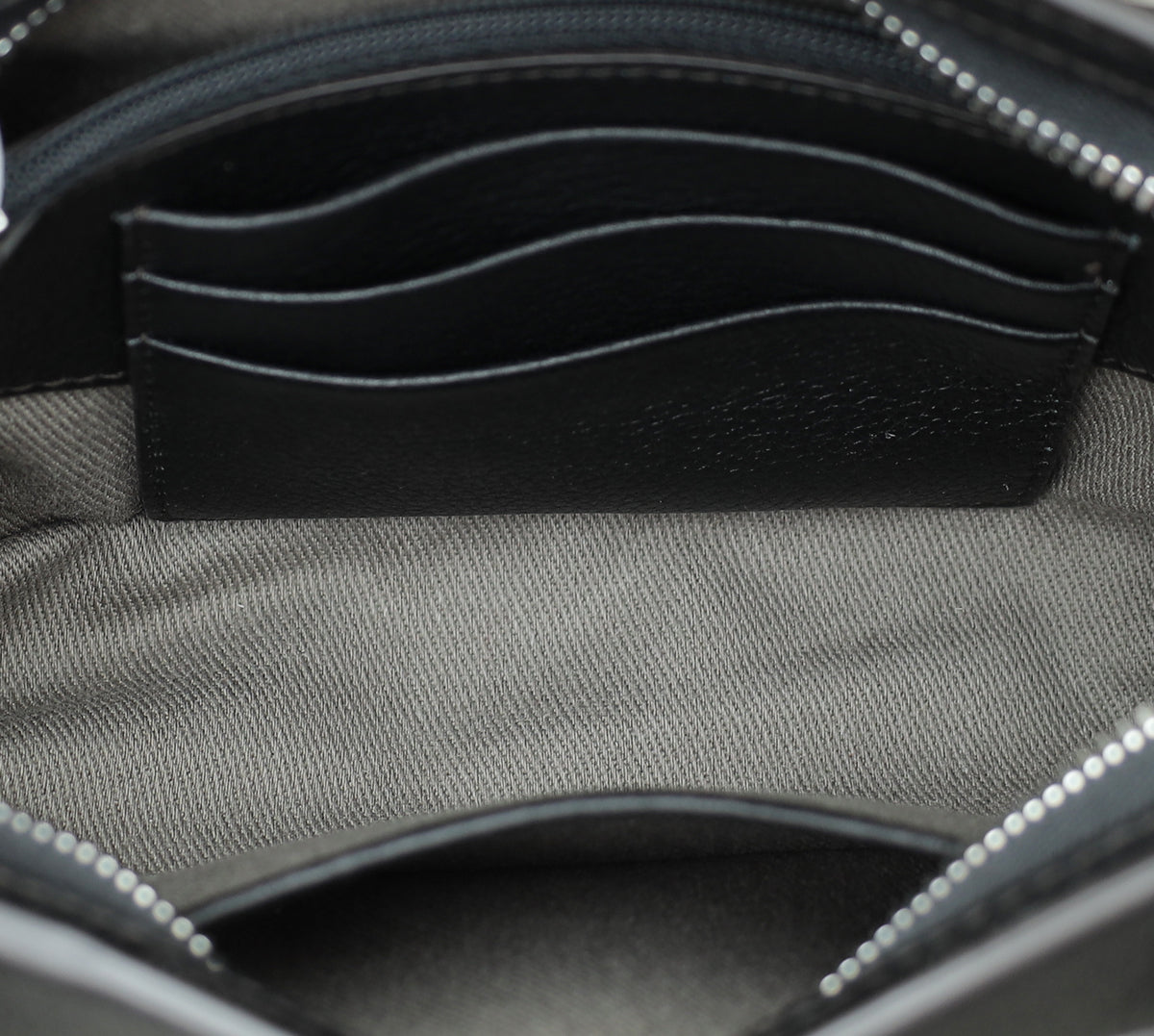 Cartier Black C De Cartier Small Clutch