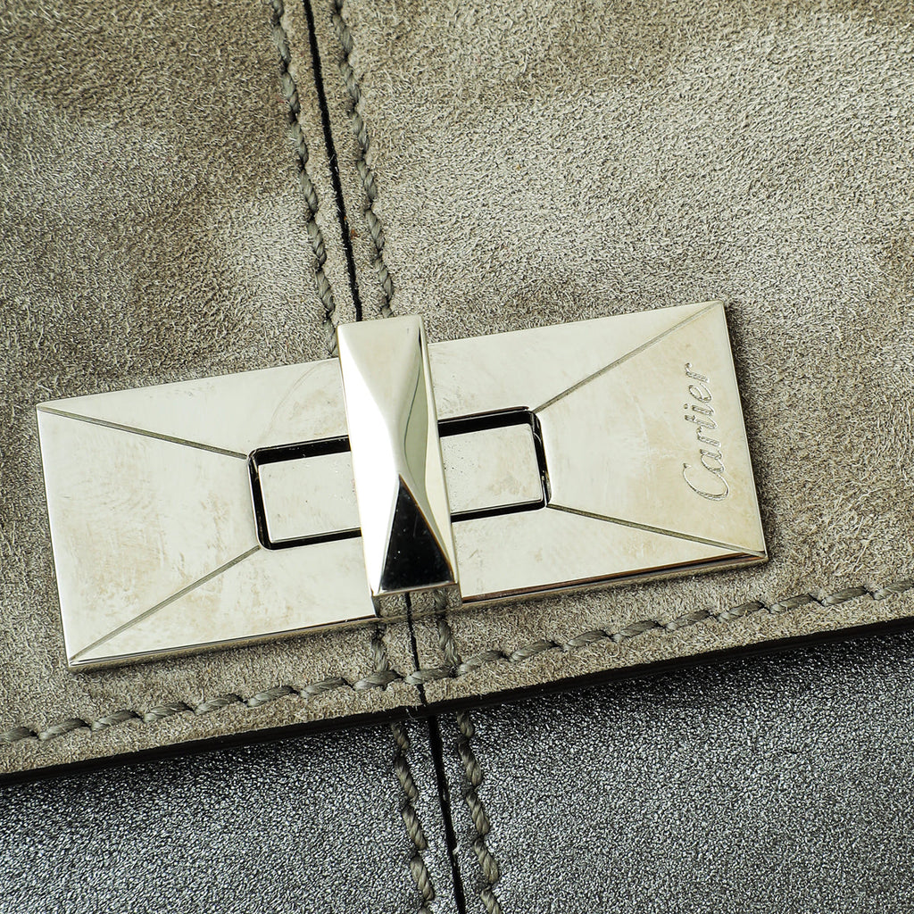Cartier Bicolor Classic Line Feminine Clutch