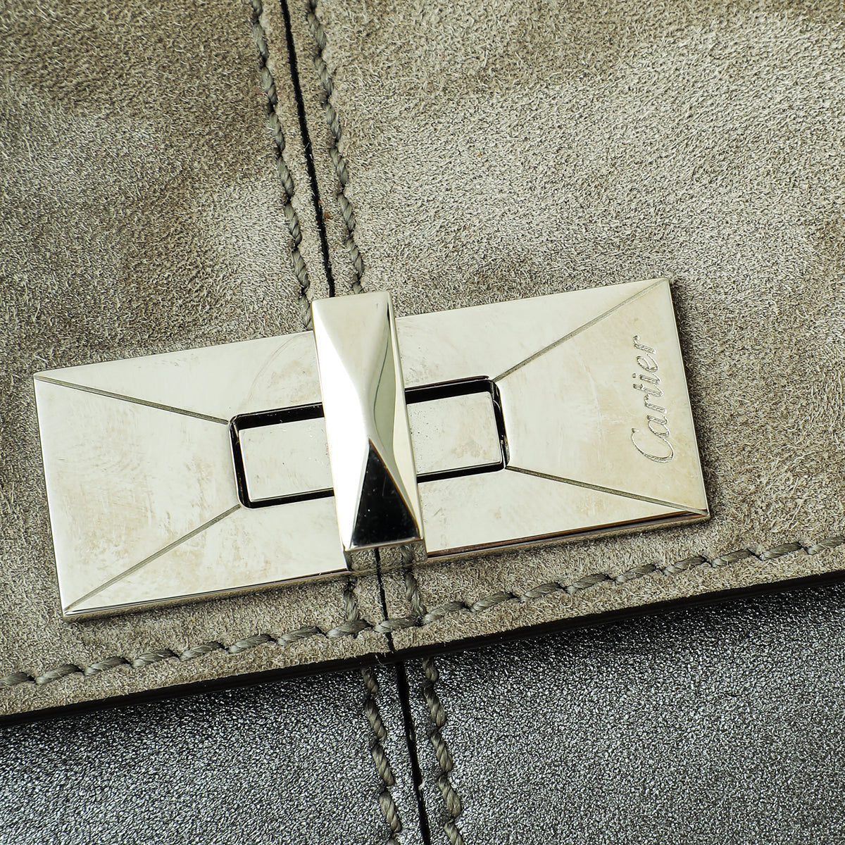 Cartier Bicolor Classic Line Feminine Clutch