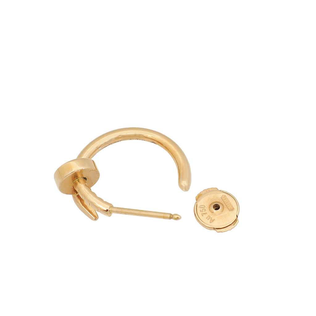 Cartier 18K Rose Gold Juste Un Clou Earrings
