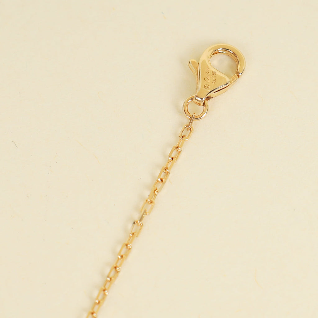 Cartier 18K Yellow Gold Diamond D'Amour Necklace Large Model