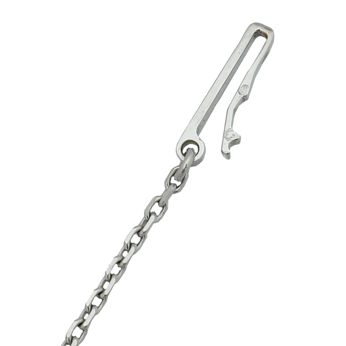 Cartier 18K White Gold Diamond 1895 Necklace