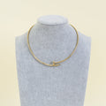 Cartier 18K Yellow Gold Juste Un Clou Torque Necklace, Small Model
